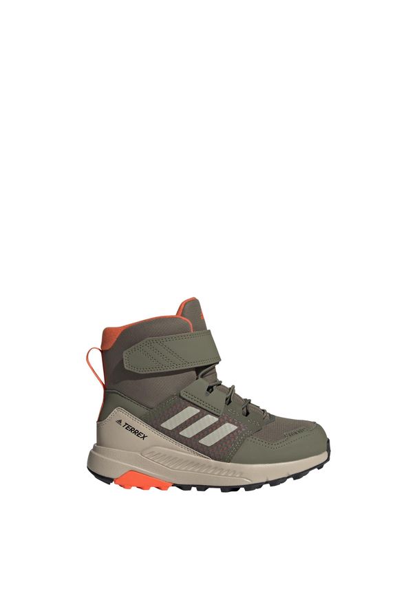 Adidas - Terrex Trailmaker High COLD.RDY Hiking Shoes. Kolor: pomarańczowy, wielokolorowy, beżowy. Sezon: zima. Model: Adidas Terrex