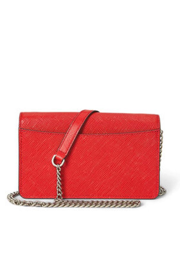 Lauren Ralph Lauren - LAUREN RALPH LAUREN Torebka 432966784006 Czerwony. Kolor: czerwony. Materiał: skórzane