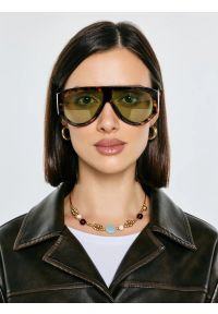 Big-Star - Okulary przeciwsłoneczne damskie brązowe Soreli 803. Kolor: brązowy #1