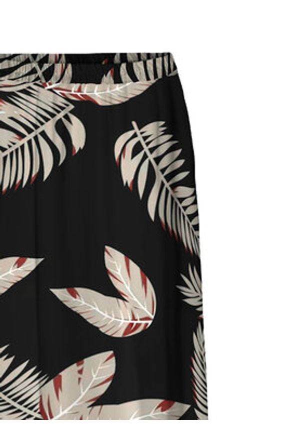 Vero Moda Spódnica maxi Easy Joy 10302047 Czarny Regular Fit. Kolor: czarny. Materiał: wiskoza