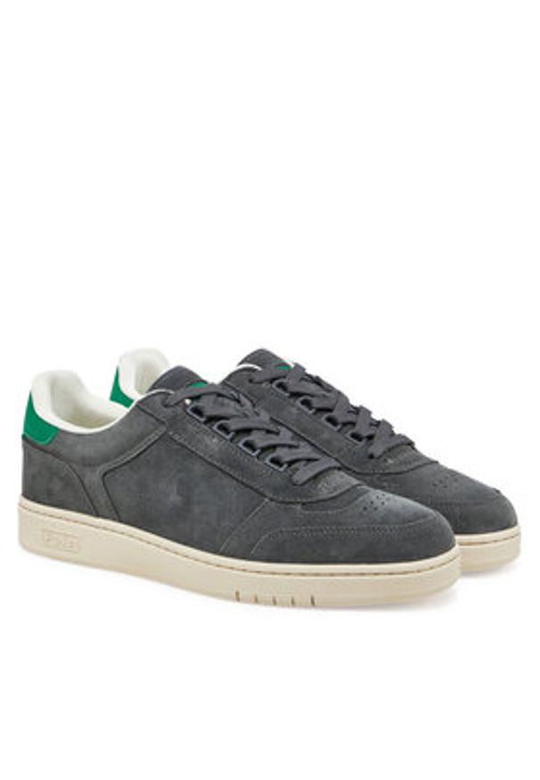 Polo Ralph Lauren Sneakersy 809960927004 Szary. Kolor: szary. Materiał: zamsz, skóra