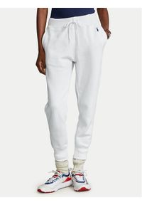 Polo Ralph Lauren Spodnie dresowe Akl 211794397002 Biały Regular Fit. Kolor: biały. Materiał: bawełna