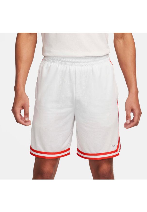 Spodenki koszykarskie Nike Dri-FIT DNA Białe - FN2651-121. Kolor: biały. Technologia: Dri-Fit (Nike). Sport: koszykówka