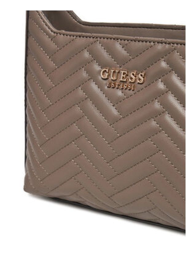 Guess Torebka HWQG95 08180 Brązowy. Kolor: brązowy. Materiał: skórzane