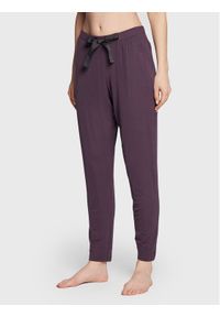 Seidensticker Spodnie piżamowe 12.520663 Fioletowy Regular Fit. Kolor: fioletowy