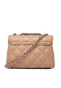 Guess Torebka Giully II Mini HWQG96 73740 Beżowy. Kolor: beżowy. Materiał: skórzane #5
