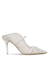 MALONE SOULIERS Klapki Maureen 85-269 Biały. Kolor: biały. Materiał: materiał