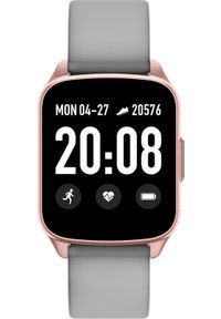 Smartwatch Gino Rossi ZG311E Szary. Rodzaj zegarka: smartwatch. Kolor: szary