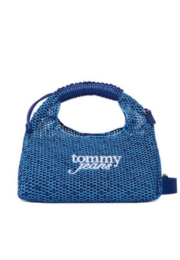 Tommy Jeans Torebka Tjw Summer Crochet Crossover AW0AW18779 Niebieski. Kolor: niebieski