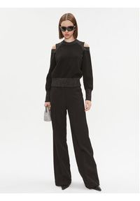 DKNY Sweter P3MSCJ79 Czarny Regular Fit. Kolor: czarny. Materiał: syntetyk #5