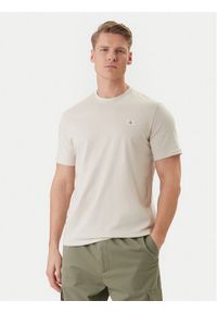 Calvin Klein Jeans T-Shirt LV04RC272G Écru Regular Fit. Materiał: bawełna #1
