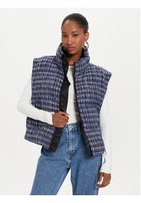 Karl Lagerfeld - KARL LAGERFELD Kurtka zimowa 245W1504 Kolorowy Regular Fit. Typ kołnierza: dekolt w karo. Materiał: syntetyk. Wzór: kolorowy. Sezon: zima