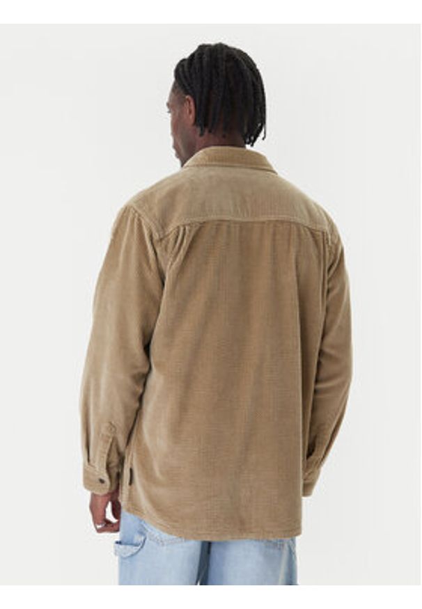 Quiksilver Koszula Venture Cold EQYWT04646 Beżowy Comfort Fit. Kolor: beżowy. Materiał: bawełna