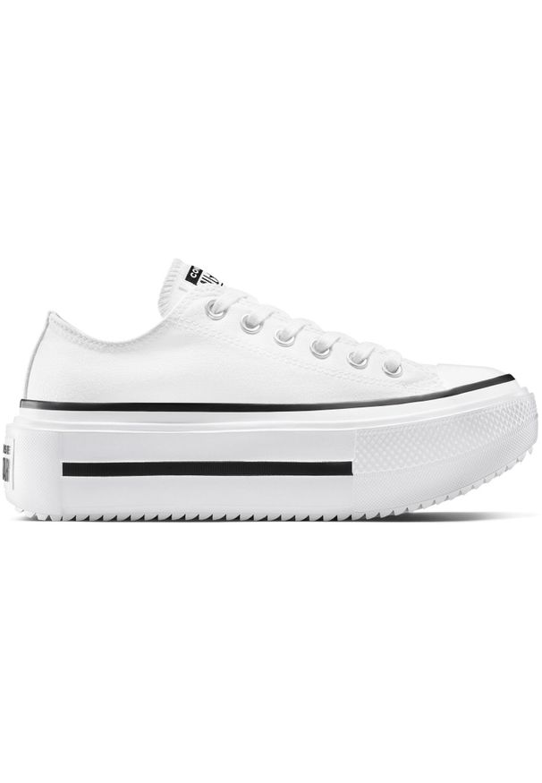 Buty sportowe Converse Ct As Lift Double Stack. Kolor: biały. Materiał: materiał. Styl: sportowy