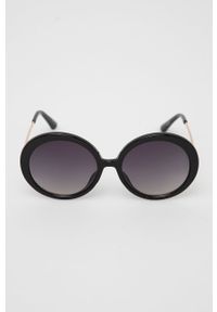 Aldo okulary przeciwsłoneczne Zoeni damskie kolor czarny. Kształt: okrągłe. Kolor: czarny