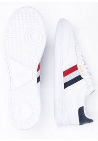 Polo Ralph Lauren - Sneakers męskie białe POLO RALPH LAUREN HTR AERA. Okazja: do pracy, na spacer, na co dzień. Kolor: biały. Sport: turystyka piesza