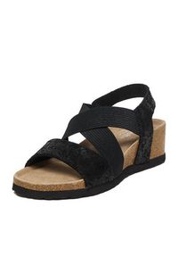 Go Soft Sandały CEO-HSCB15046-52 Czarny. Kolor: czarny. Materiał: zamsz, skóra #7
