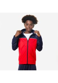Dres dziecięcy Decathlon. Kolor: czerwony, wielokolorowy, niebieski. Materiał: poliester, materiał