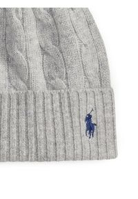 Polo Ralph Lauren Czapka z daszkiem 455981442002 Szary. Kolor: szary. Materiał: wełna, materiał #3