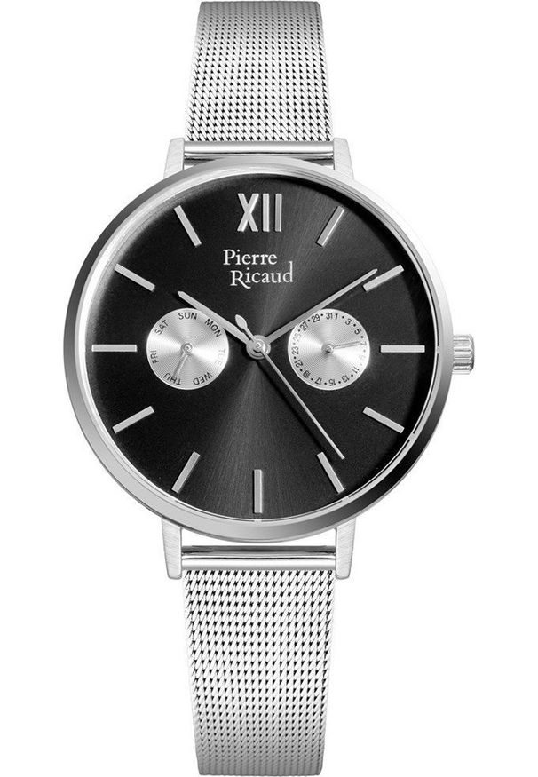 Zegarek Pierre Ricaud Zegarek damski Pierre Ricaud P22110.5164QF srebrny. Kolor: srebrny