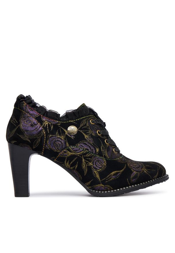 Półbuty Laura Vita. Kolor: czarny