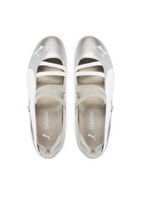Puma Baleriny Speedcat Ballet Metallic Wns 401581 01 Srebrny. Kolor: srebrny. Materiał: skóra