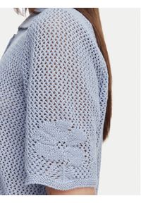 Vero Moda Kardigan Mystic 10342420 Niebieski Regular Fit. Kolor: niebieski. Materiał: bawełna #2