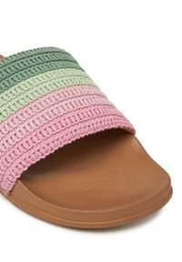 Roxy Klapki ARJL101232 Zielony. Kolor: zielony. Materiał: materiał
