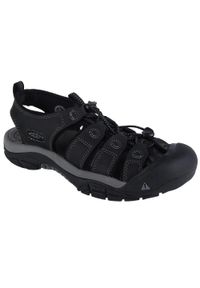 keen - Sandały męskie, Keen Newport. Kolor: czerwony. Materiał: materiał, skóra, syntetyk