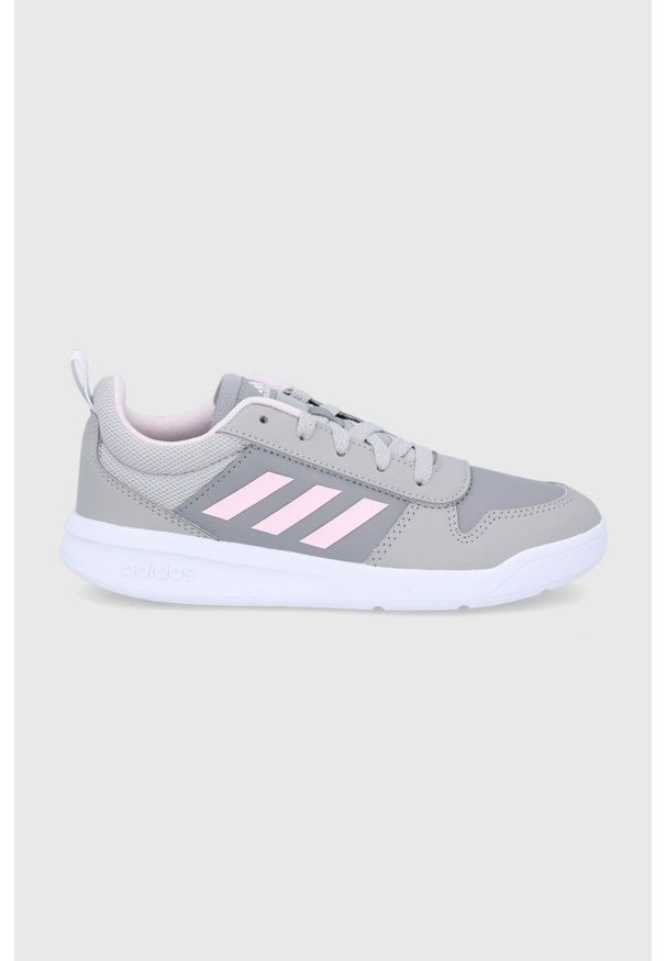 Adidas - adidas Buty dziecięce GZ7716 kolor szary. Zapięcie: sznurówki. Kolor: szary. Materiał: guma