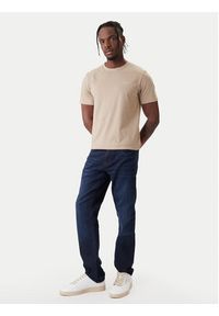 JOOP! Jeans T-Shirt 32Alphis 10011152 30045926 Beżowy Modern Fit. Kolor: beżowy. Materiał: bawełna #5