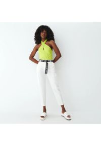 Mohito - Joggery cargo - Kremowy. Kolor: kremowy #1