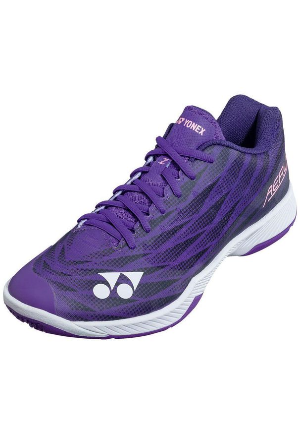 YONEX - Damskie buty do badmintona Yonex Power Cushion Aerus Z. Kolor: fioletowy. Materiał: mesh