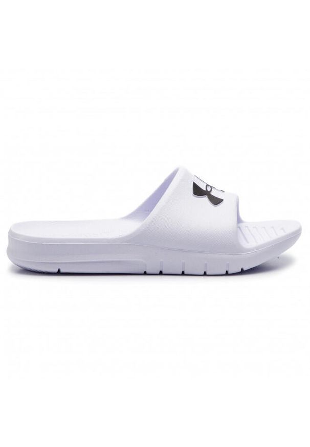 Under Armour - Klapki na co dzień na basen na plażę męskie UNDER ARMOUR. Okazja: na co dzień, na plażę. Kolor: biały. Styl: casual