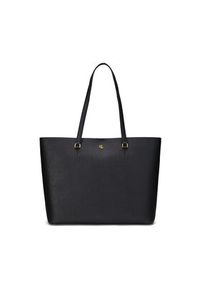 Lauren Ralph Lauren Torebka 431911655001 Czarny. Kolor: czarny. Materiał: skórzane #8