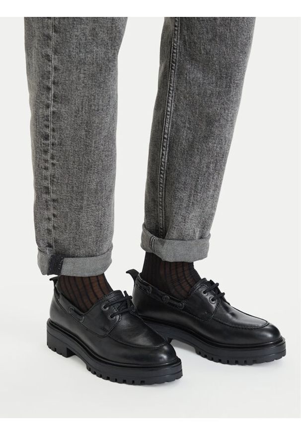 G-Star RAW - G-Star Raw Półbuty CEO-WI34-3410-18513 Czarny. Kolor: czarny. Materiał: skóra