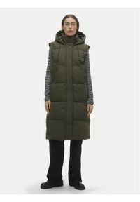 Vero Moda Płaszcz zimowy Margaret 10299498 Szary Regular Fit. Kolor: szary. Materiał: syntetyk. Sezon: zima