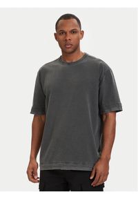 G-Star RAW - G-Star Raw T-Shirt Washed Distressed D28896-E401 Czarny Relaxed Fit. Kolor: czarny. Materiał: bawełna #1