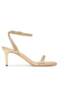 MICHAEL Michael Kors Sandały Liana Mid 40S6LNMS1M Złoty. Kolor: złoty. Materiał: skóra #1
