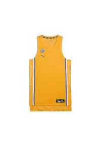 Puma - Męska koszykarska koszulka meczowa Maccabi PUMA Gold Fusion Yellow. Kolor: żółty #1