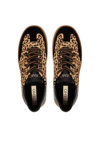 Liu Jo Sneakersy Connor 03 BA6071 TX521 Brązowy. Kolor: brązowy. Materiał: skóra, zamsz #4