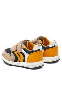 Geox Sneakersy B Alben Boy B453CA 02214 C6659 M Brązowy. Kolor: brązowy. Materiał: materiał, mesh #5