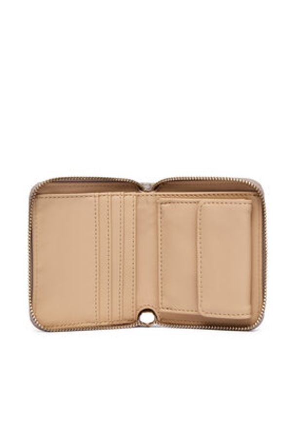 Guess Portfel Laurel II SlgSWSG74 59137 Beżowy. Kolor: beżowy. Materiał: skóra