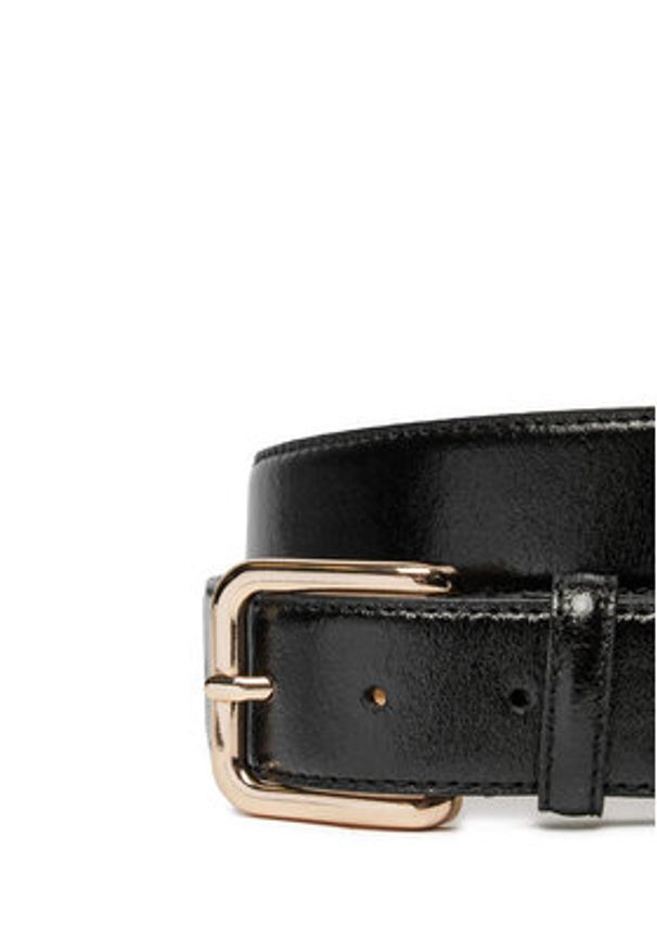 Guess Pasek Damski BW9175 P4435 Czarny. Kolor: czarny. Materiał: skóra