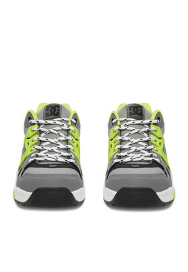 DC Shoes Sneakersy EO-AT-2 DC02906025 Szary. Kolor: szary. Materiał: skóra