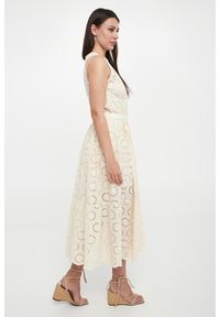 Twinset Milano - Sukienka w haft angielski TWINSET. Wzór: haft #3