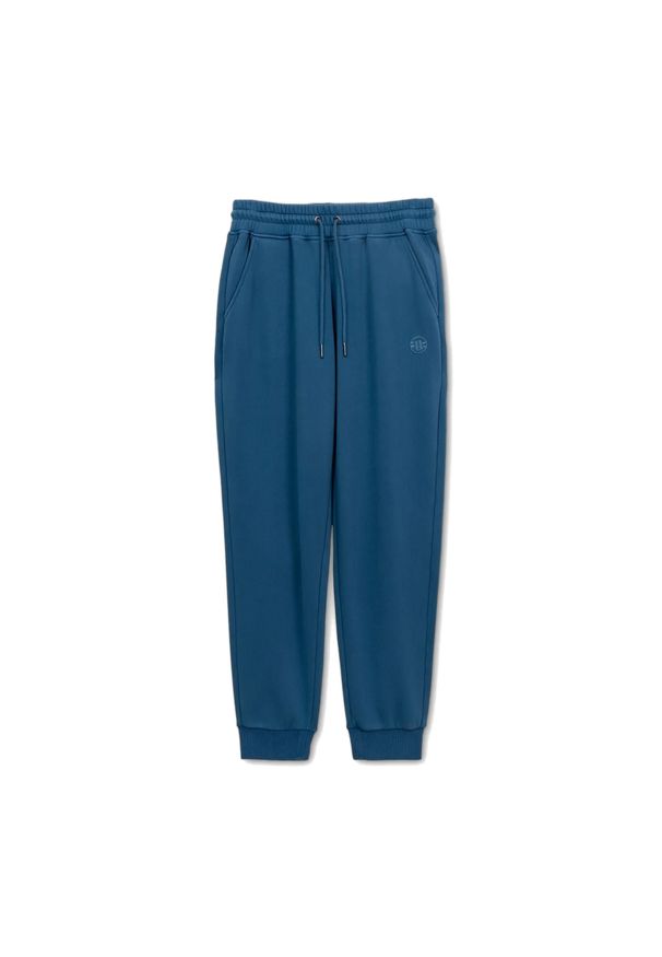 PITBULL - Spodnie męskie Pitbull Lancaster 2 Track Pants. Kolor: niebieski. Sport: fitness