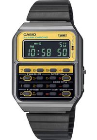 Zegarek Casio Vintage Zegarek męski Casio CA-500WEGG-9BEF czarny. Kolor: czarny. Styl: vintage #1