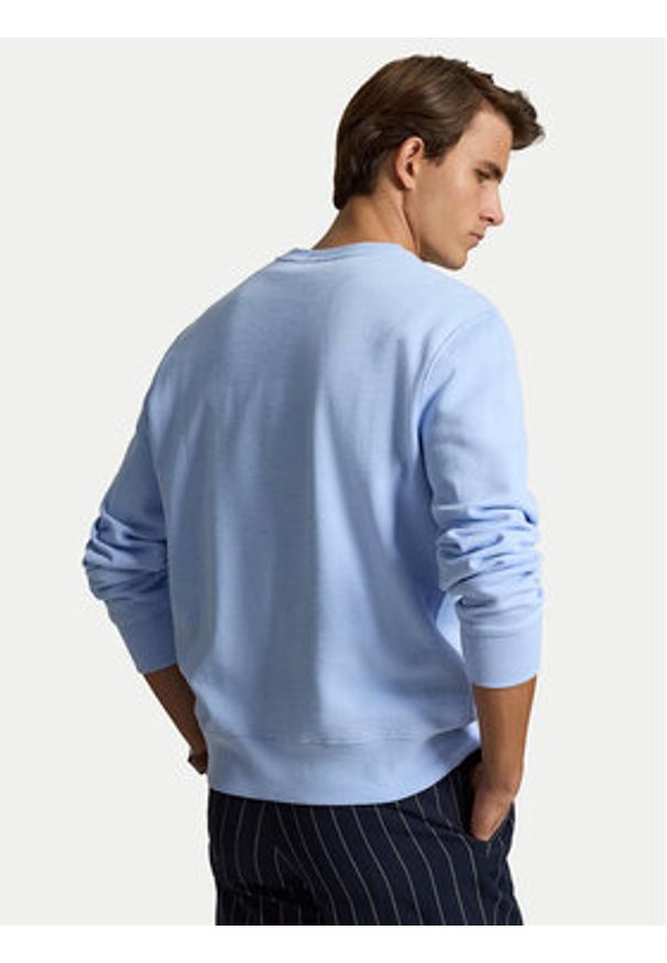 Polo Ralph Lauren Bluza 710B18538001 Niebieski jasny Regular Fit. Typ kołnierza: polo. Kolor: niebieski. Materiał: syntetyk