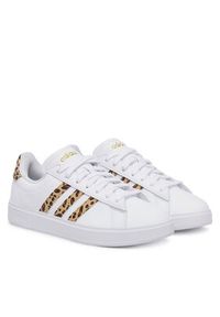 Adidas - adidas Sneakersy Grand Court 2.0 ID2994 Biały. Kolor: biały. Materiał: skóra